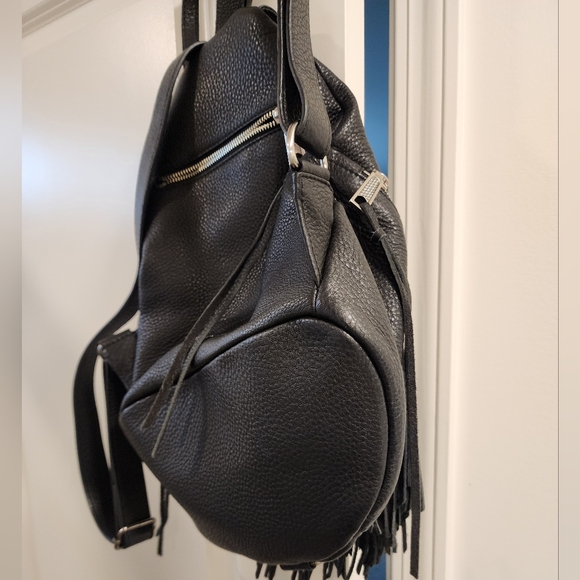 Rebecca Minkoff Leather Fringe Julian Backpack - Picture 6 of 11